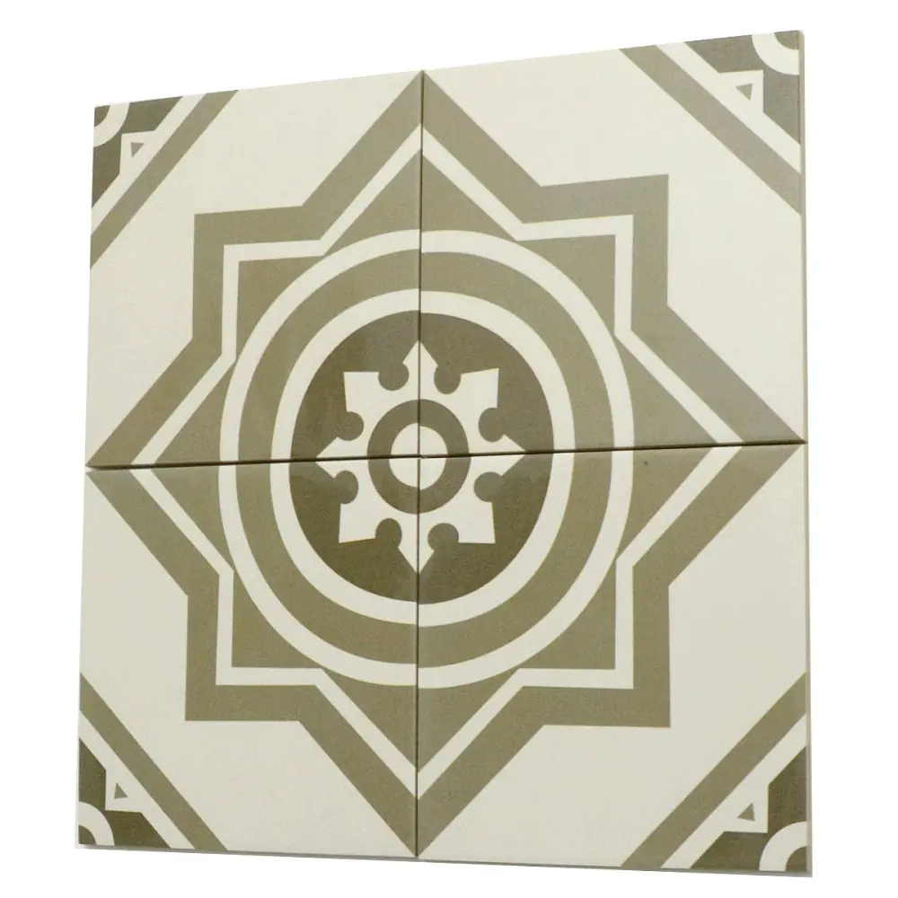 Bodenfliese Dekor Klingenberg 50210 antique pisa 4er Set creme braun 20x20 cm I.Sorte Bodenfliese Dekor Klingenberg 50210 antique pisa 4er Set creme braun 20x20 cm I.Sorte