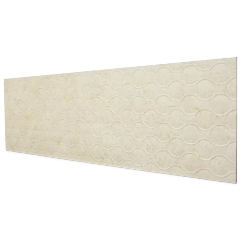 Wandfliese Dekor Villeroy & Boch 1458 BS20 Tri.Art beige 40x120 cm I.Sorte