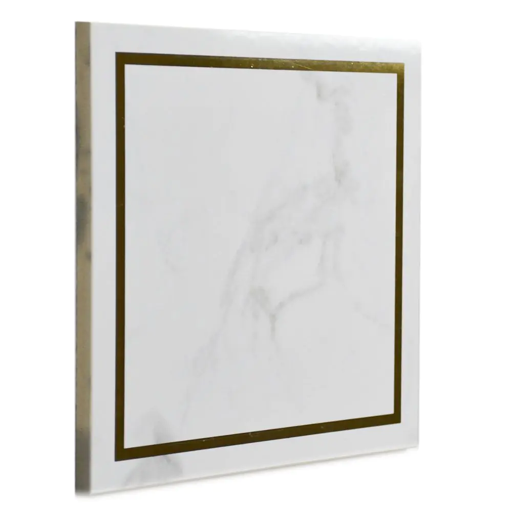 Wandfliese Dekor Villeroy & Boch 1222 MK0I Victorian white-gold weiß gold 20x20 cm I.Sorte Wandfliese Dekor Villeroy & Boch 1222 MK0I Victorian white-gold weiß gold 20x20 cm I.Sorte