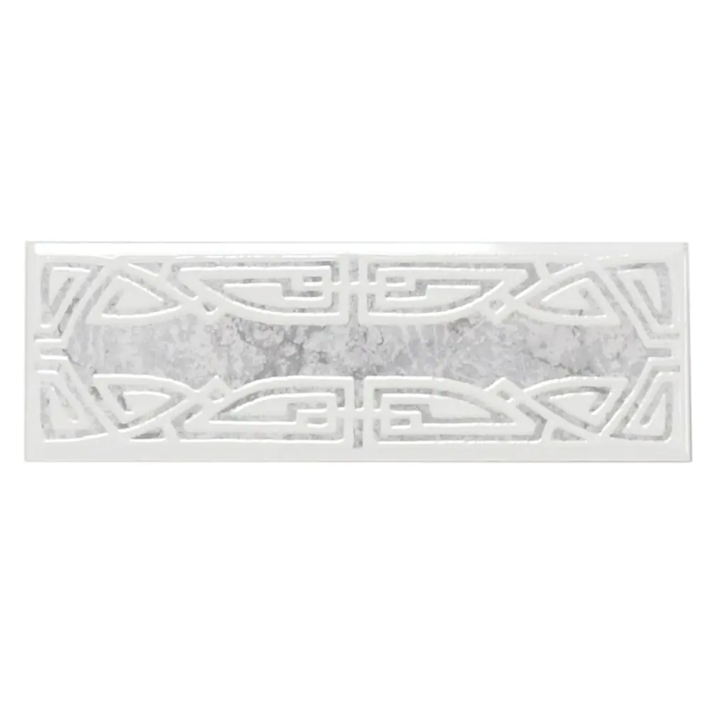 Bordüre E5602 Goul Imax grau weiß 6,5x20 cm I. Sorte