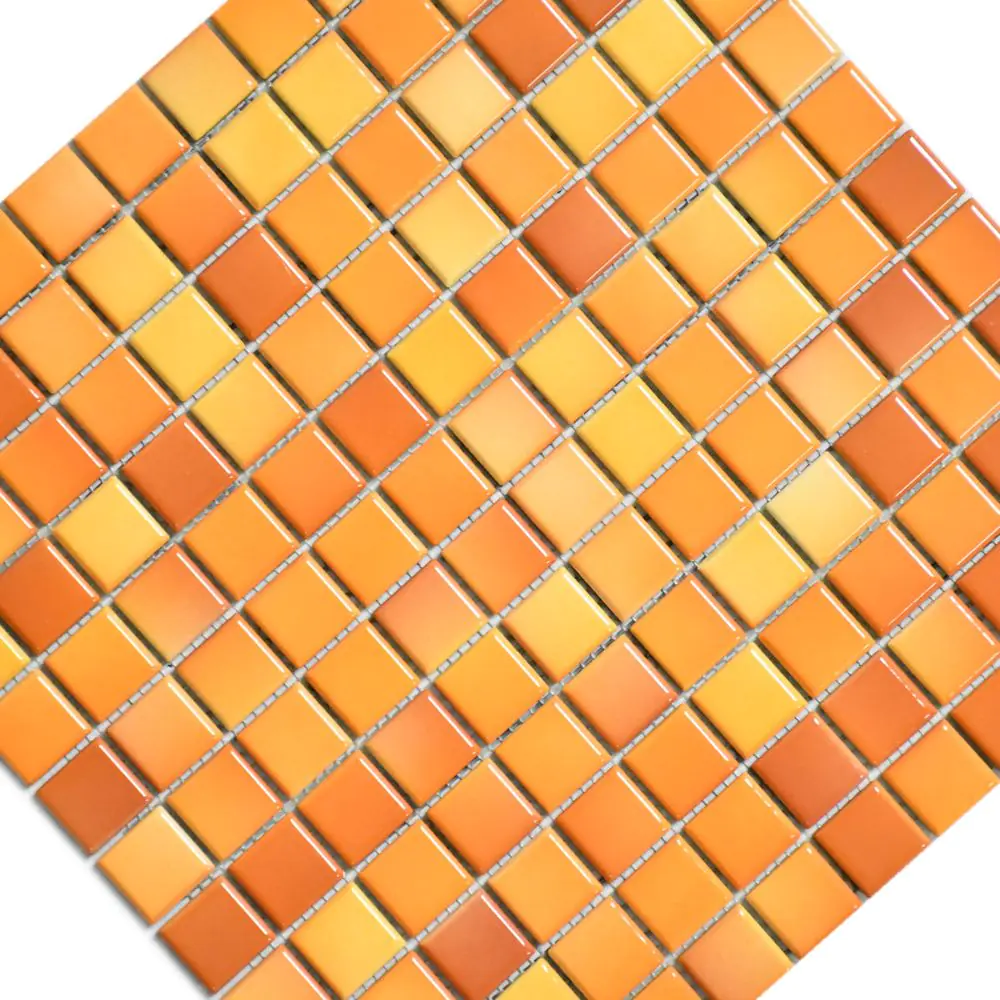 Mosaik Agrob Buchtal 41211H Fresh sunset orange-mix orange 30x30 cm I.Sorte