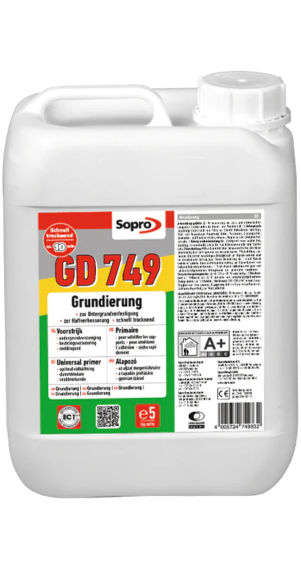 Grundierung Sopro GD 749 5 kg Grundierung Sopro GD 749 5 kg