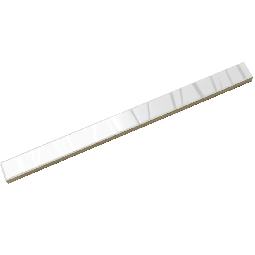 Bordüre Villeroy & Boch Nr.782 1873 WB06 White Energy weiß silber 2,5x30 cm