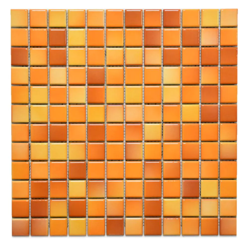 Mosaik Agrob Buchtal 41211H Fresh sunset orange-mix orange 30x30 cm I.Sorte
