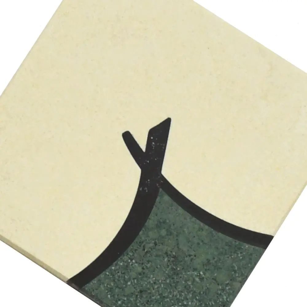 Bordürenecke Villeroy & Boch Nr.733 2039 M22P Marmorino Naturale mehrfarbig 10x10 cm
