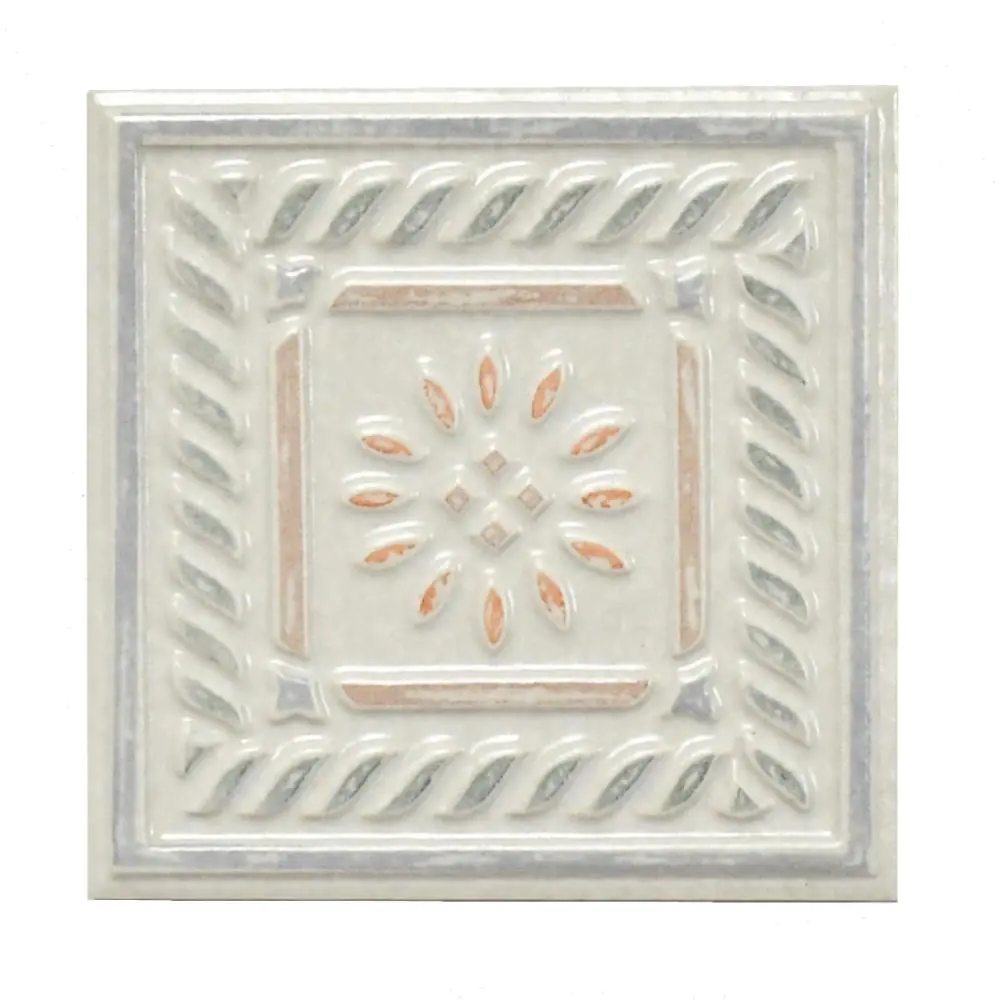 Mosaik Einleger Villeroy & Boch Nr.697 3276 80 grau beige grün 10x10 cm I.Sorte