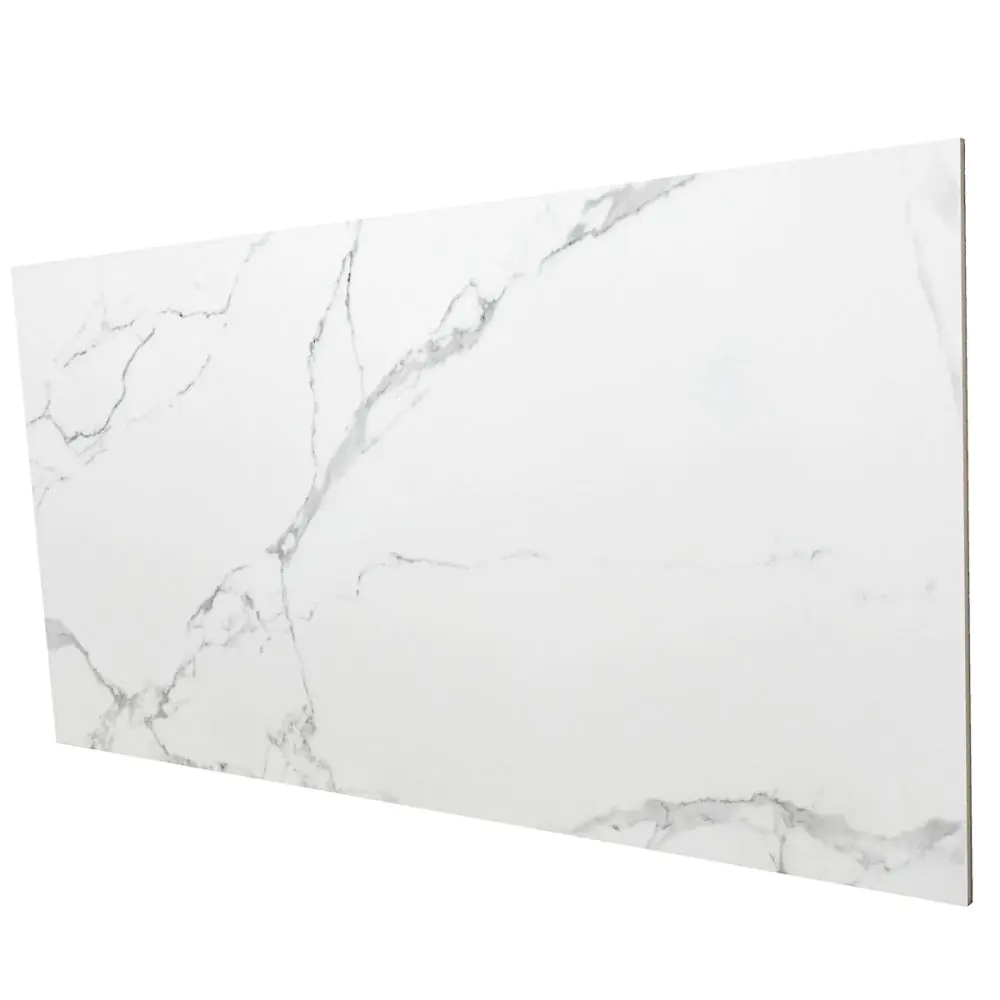 Bodenfliese Cifre Statuario brillo weiß grau 60x120 cm I.Sorte