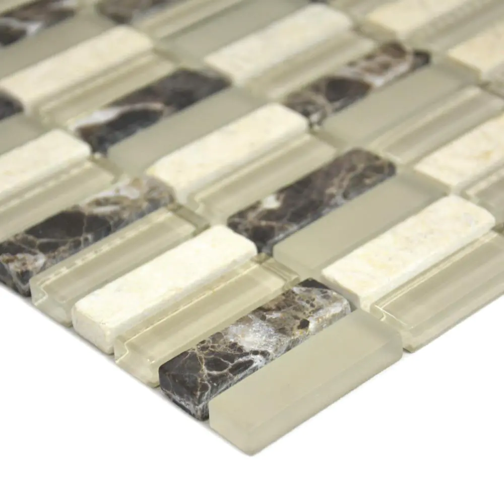 Mosaik HJ SG1548-1 beige creme grau 30x30 cm I.Sorte Mosaik HJ SG1548-1 beige creme grau 30x30 cm I.Sorte