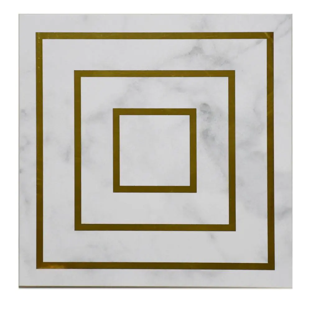 Wandfliese Dekor Villeroy & Boch 1222 MK0J Victorian white gold weiß 20x20 cm I.Sorte