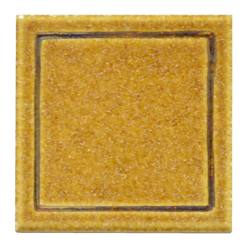 Mosaik Einleger Ideal Tiles Nr.443 401 90 cotto roter Rand 7,5x7,5 cm