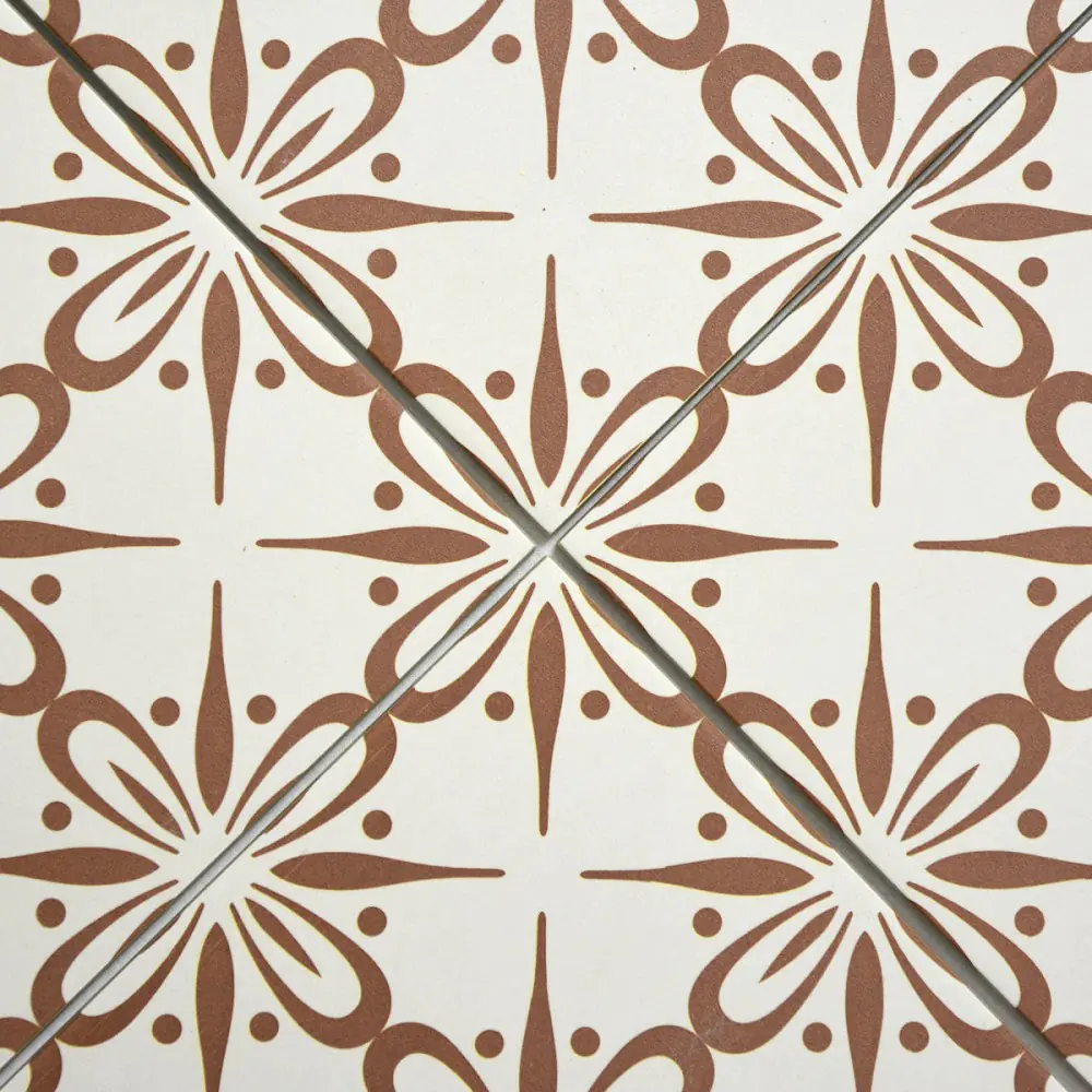 Bodenfliese Dekor Klingenberg 50219 Antique Milano braun 20x20 cm I.Sorte Bodenfliese Dekor Klingenberg 50219 Antique Milano braun 20x20 cm I.Sorte