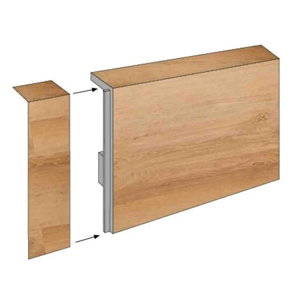 Sockelleiste Lalegno Barbaresco Abschlussleiste für SPC Vinylboden