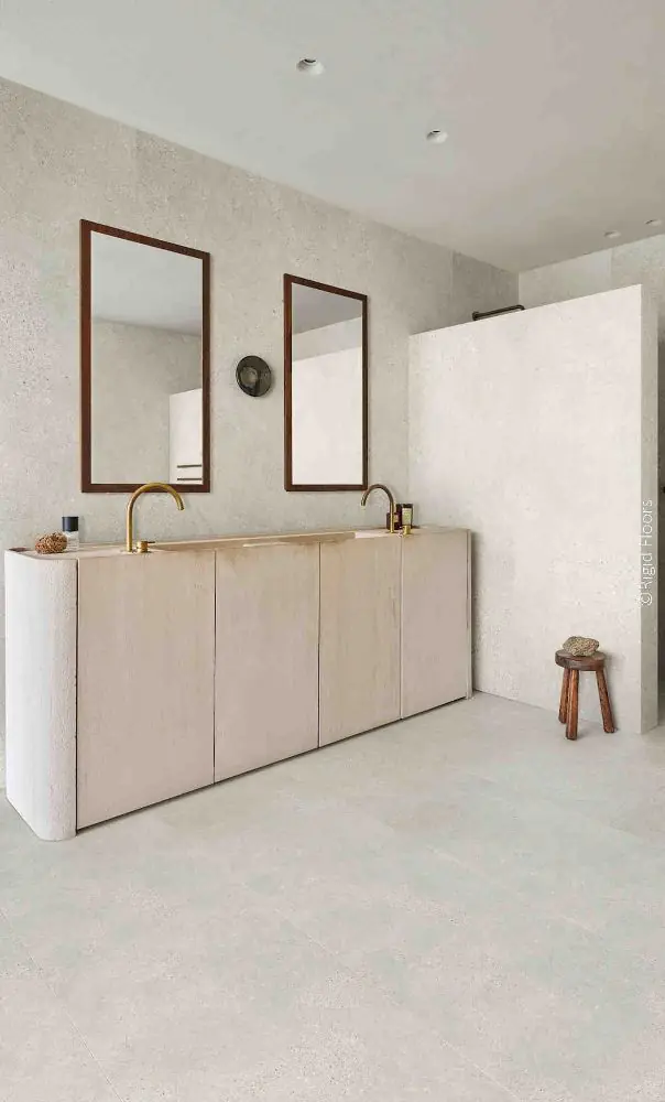 SPC Klick-Vinylboden Lalegno A16631 Mega Tiles Mincio beige hellgrau 60x120 cm