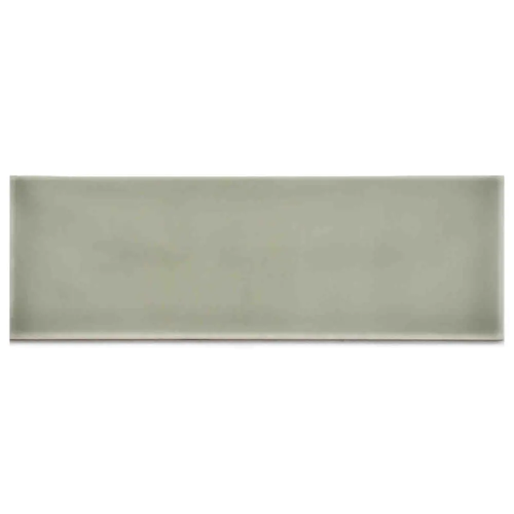 Wandfliese Iris Calx ecru beige olive 10x30 cm I.Sorte