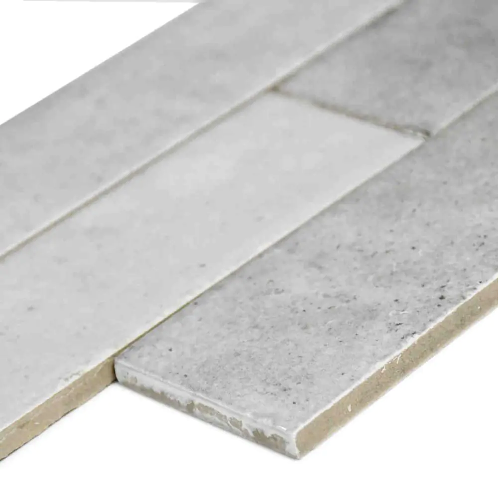 Wandfliese Equipe Ceramicas 26873 Tribeca grey whisper hellgrau 6x24,6 cm I.Sorte
