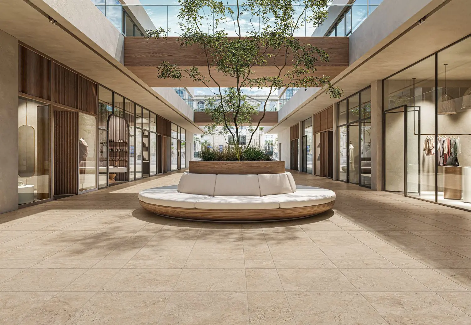 Terrassenplatte Novoceram H097 Tiber light beige 60x90 cm II.Sorte