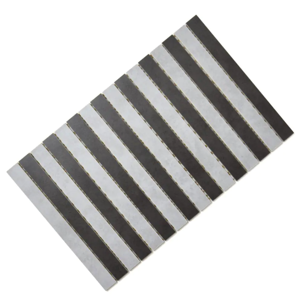 Mosaik Bordüre schwarz grau 25x40 cm Mosaik Bordüre schwarz grau 25x40 cm