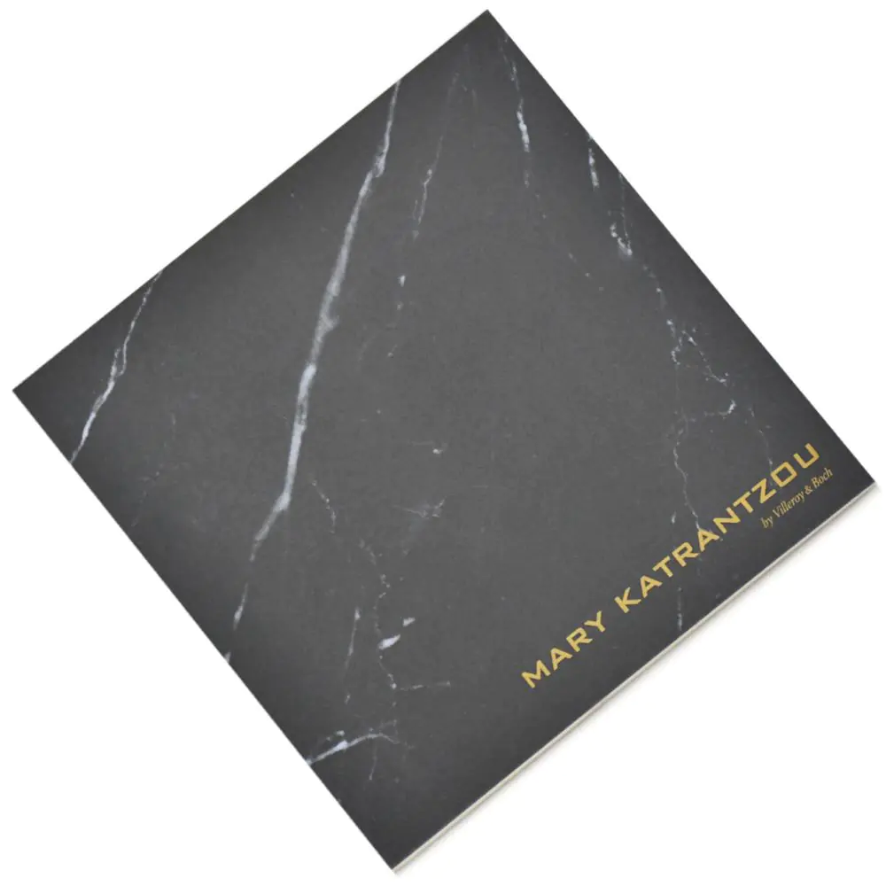 Wandfliese Dekor Villeroy & Boch 1222 MK9M Victorian black schwarz 20x20 cm I.Sorte