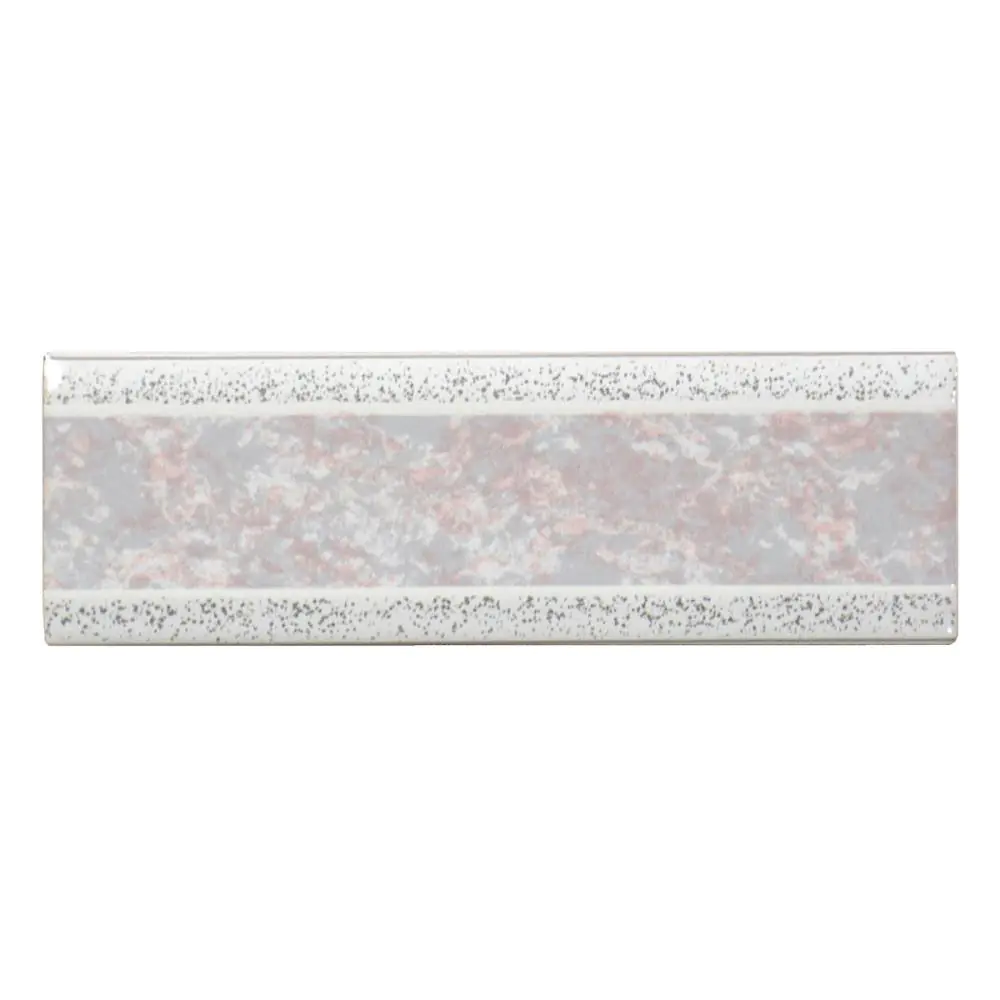 Bordüre Nr.508 LC150 rosa grau weiß 5x15 cm