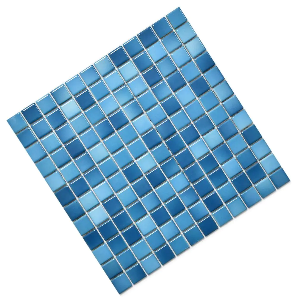 Mosaik Agrob Buchtal 41208H Fresh pacific blue-mix blau 30x30 cm I.Sorte