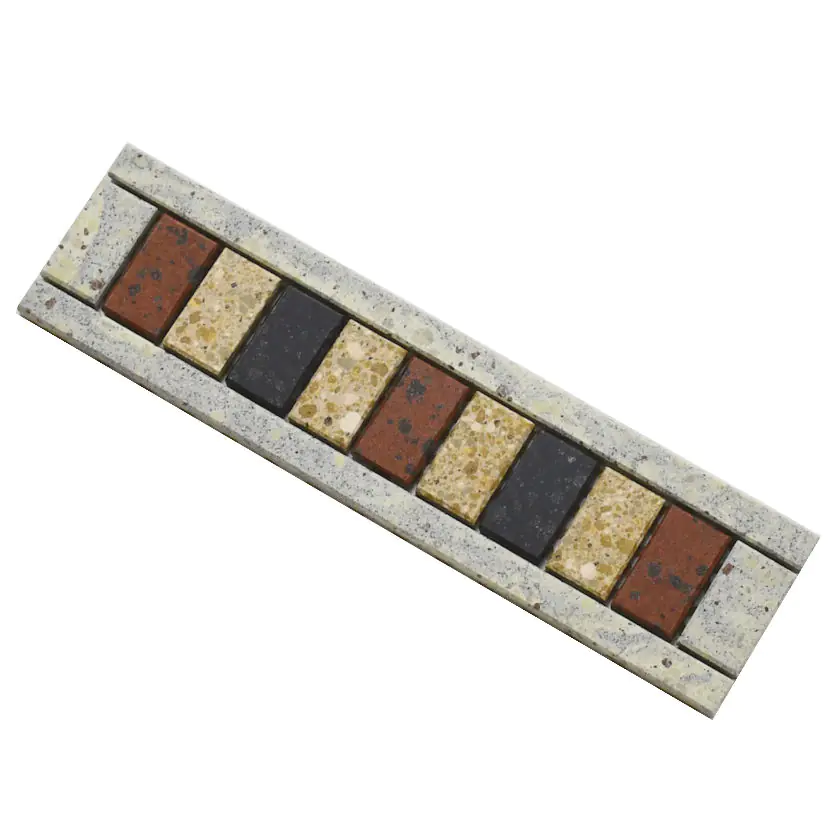 Bordüre Läufer Villeroy & Boch Nr.819 2281 GN41 Grando mehrfarbig 7,5x30 cm I.Sorte