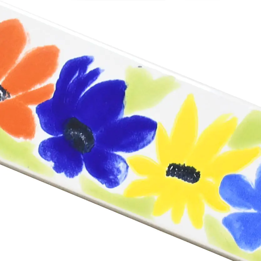 Bordüre Villeroy & Boch Nr.811 1483 EC46 Flowerdance mehrfarbig 6,5x20 cm I.Sorte
