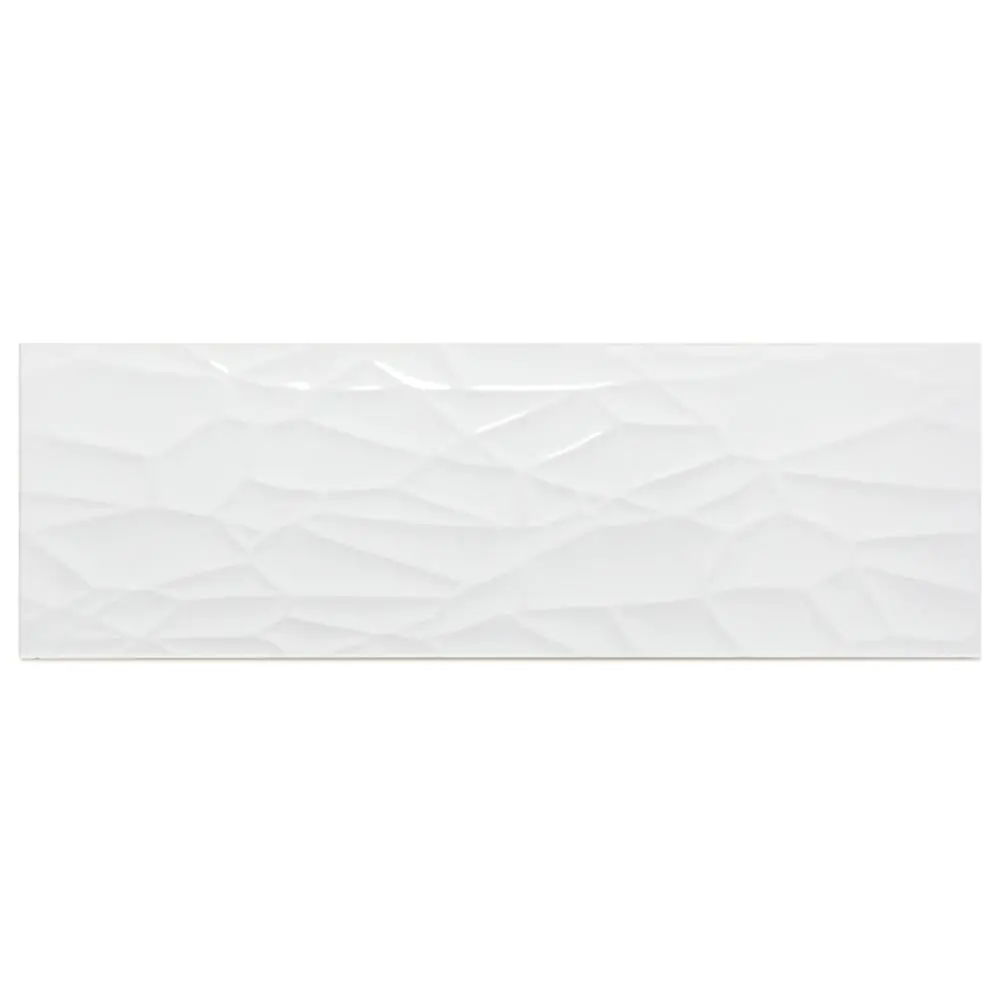 Wandfliese Dekor Cifre Glaciar Mojave white brillo weiß 30x90 cm I.Sorte Wandfliese Dekor Cifre Glaciar Mojave white brillo weiß 30x90 cm I.Sorte
