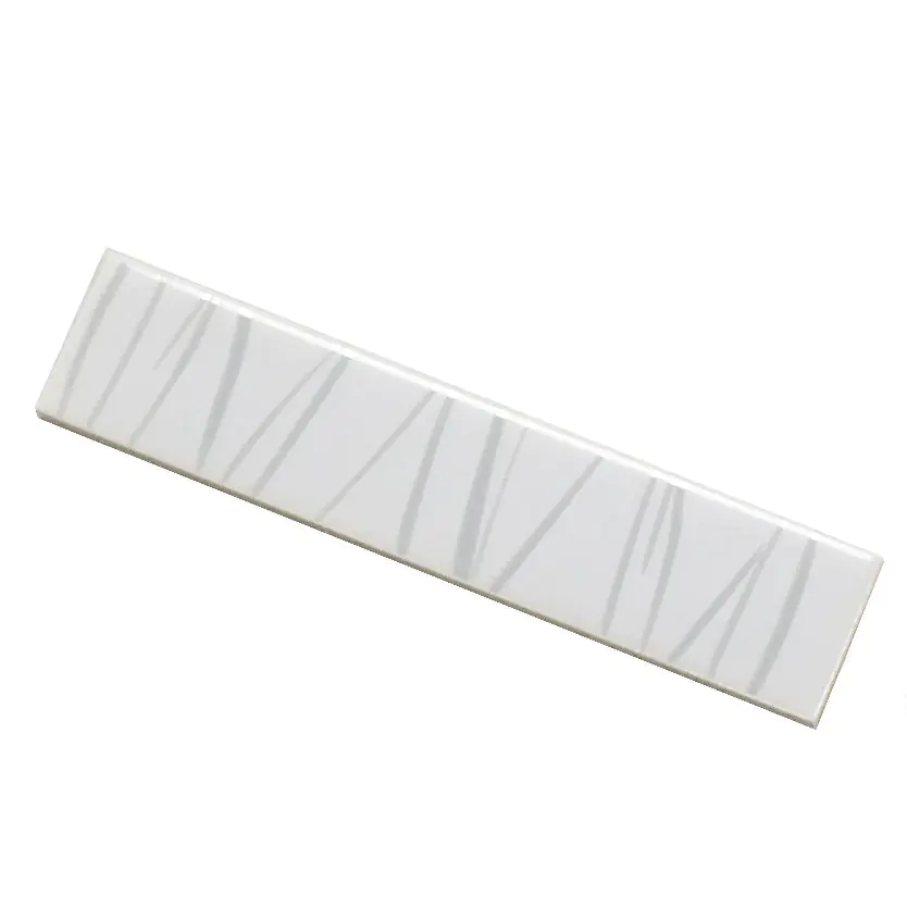 Bordüre Villeroy & Boch Nr.777 1874 WB06 White Energy weiß silber 5x22 cm