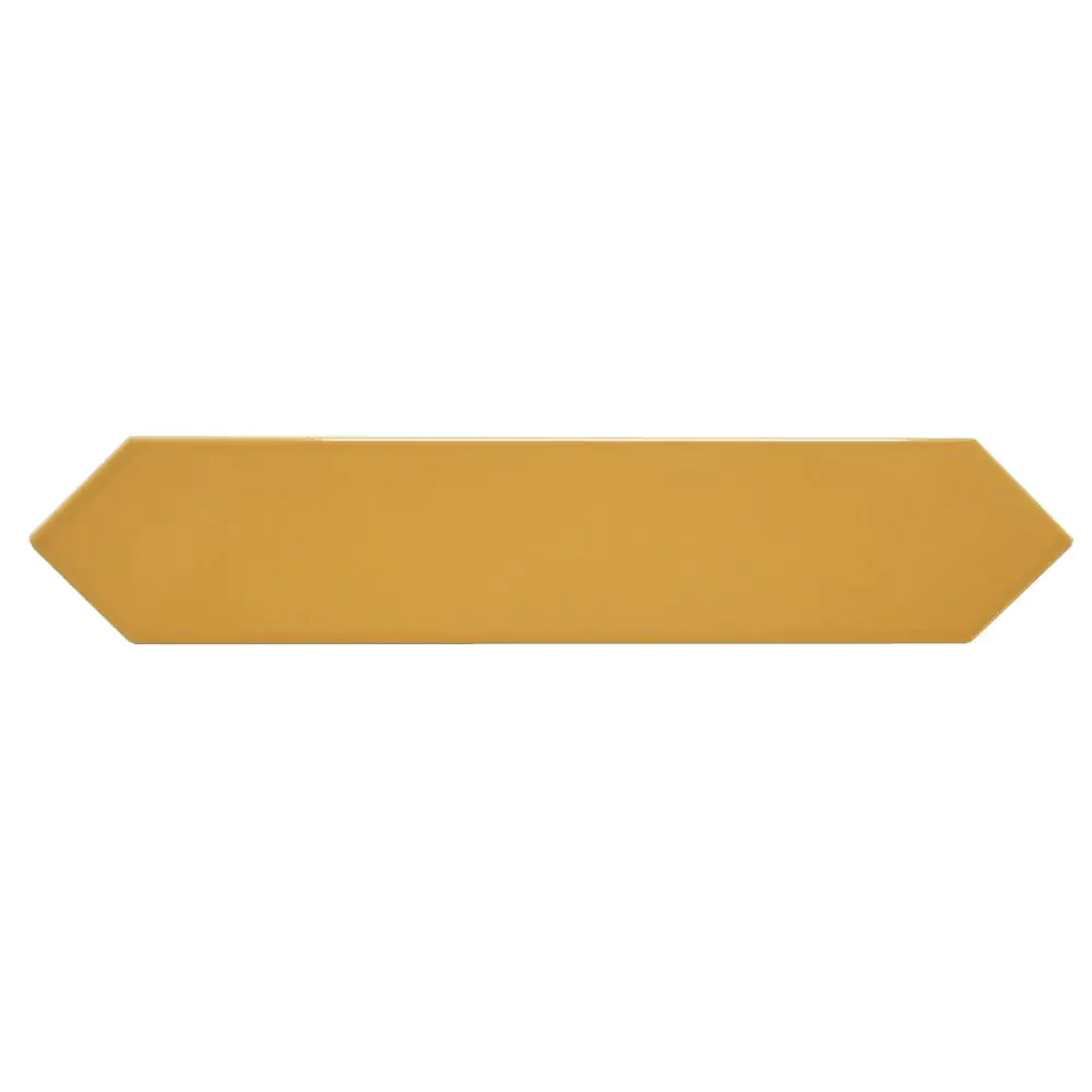 Wandfliese Cifre Dimsey ochre ocker 6,5x33 cm I.Sorte