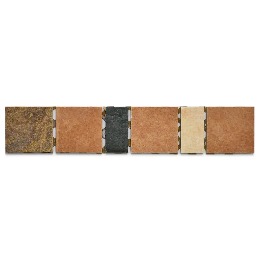 Bordüre Nr.1042 022761 Montana BRD 2 Taba mehrfarbig 5x25 cm I.Sorte