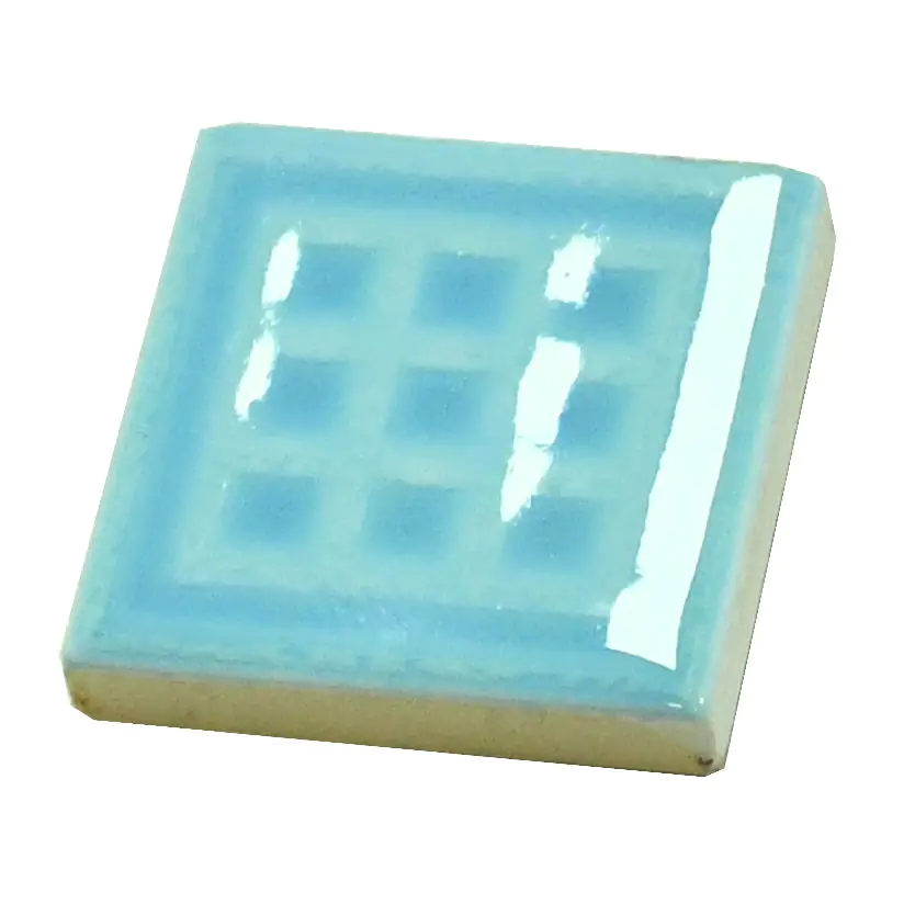 Mosaik Einleger Villeroy & Boch Nr.837 hellblau 5x5 cm I.Sorte