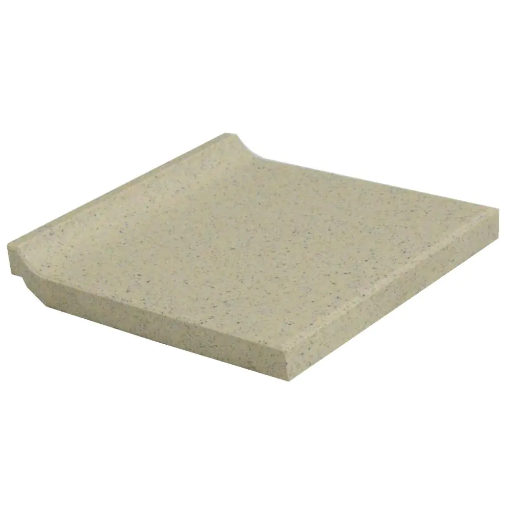 Hohlkehlsockel Ostara EP110 440103 creme gesprenkelt 10x10 cm