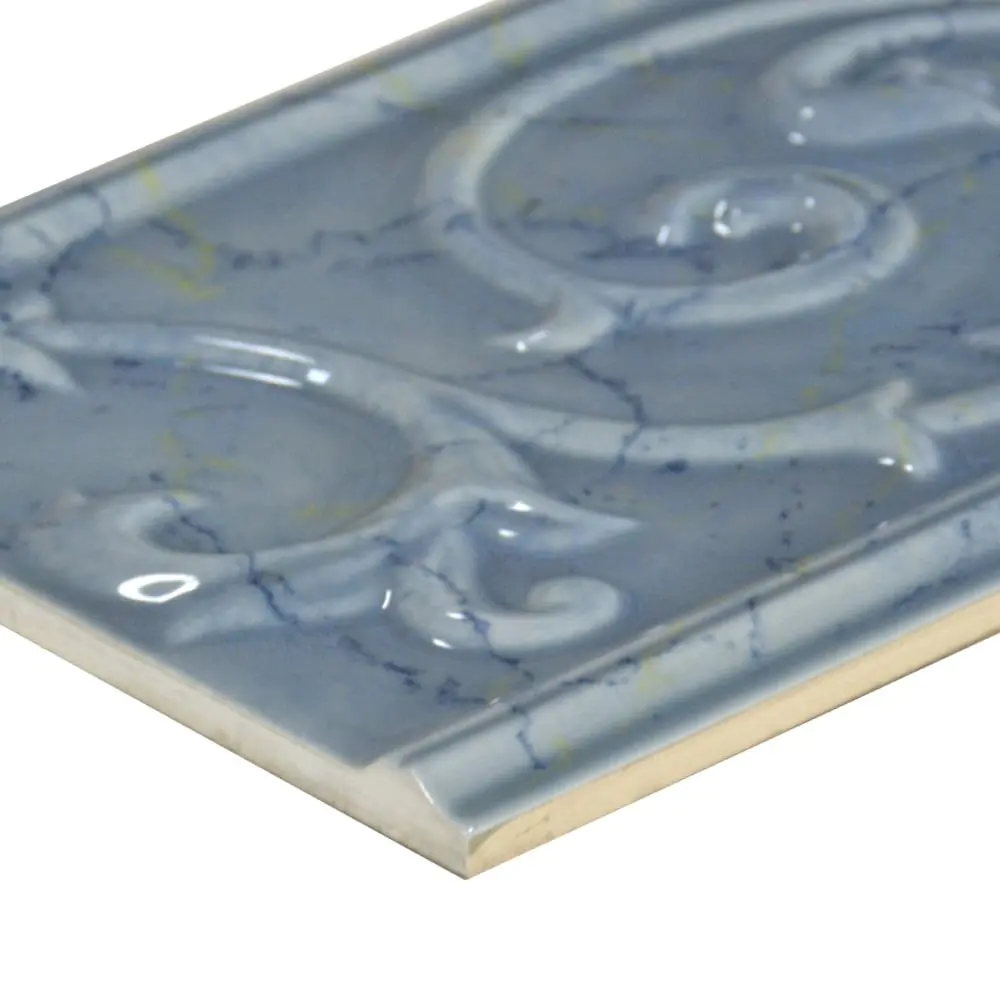 Bordüre Venis Nr.493 Atenea azzuro blau 20x33,3 cm