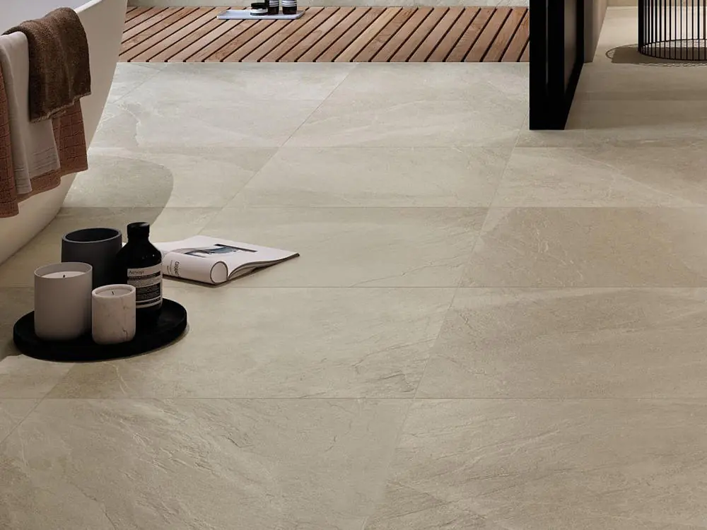 Terrassenplatte Italgraniti SL02BA2 Shale sand beige creme 60x120 cm I.Sorte