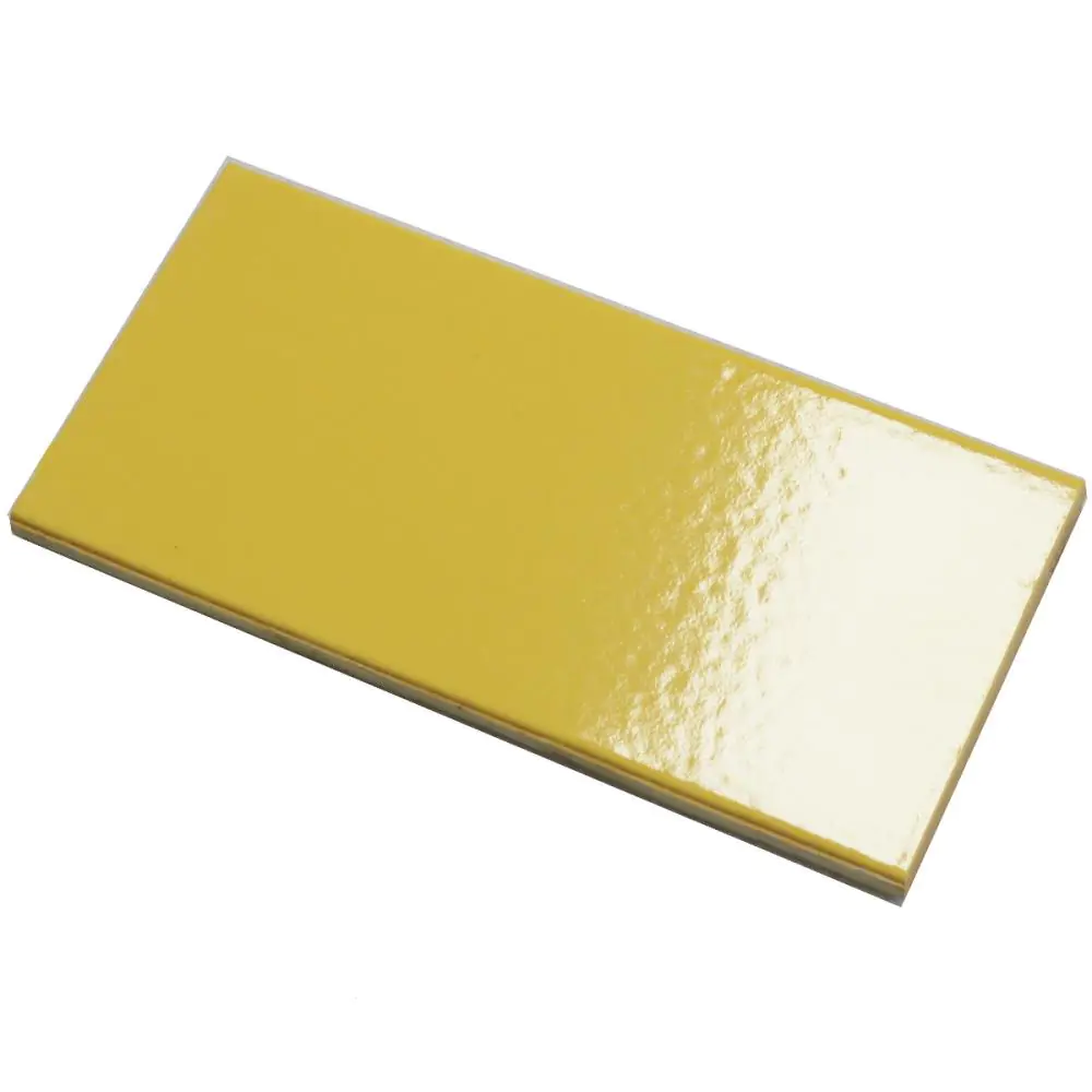 Wandfliese Spaltplatte Agrob Buchtal 1100 gelb 11,5x24 cm I.Sorte