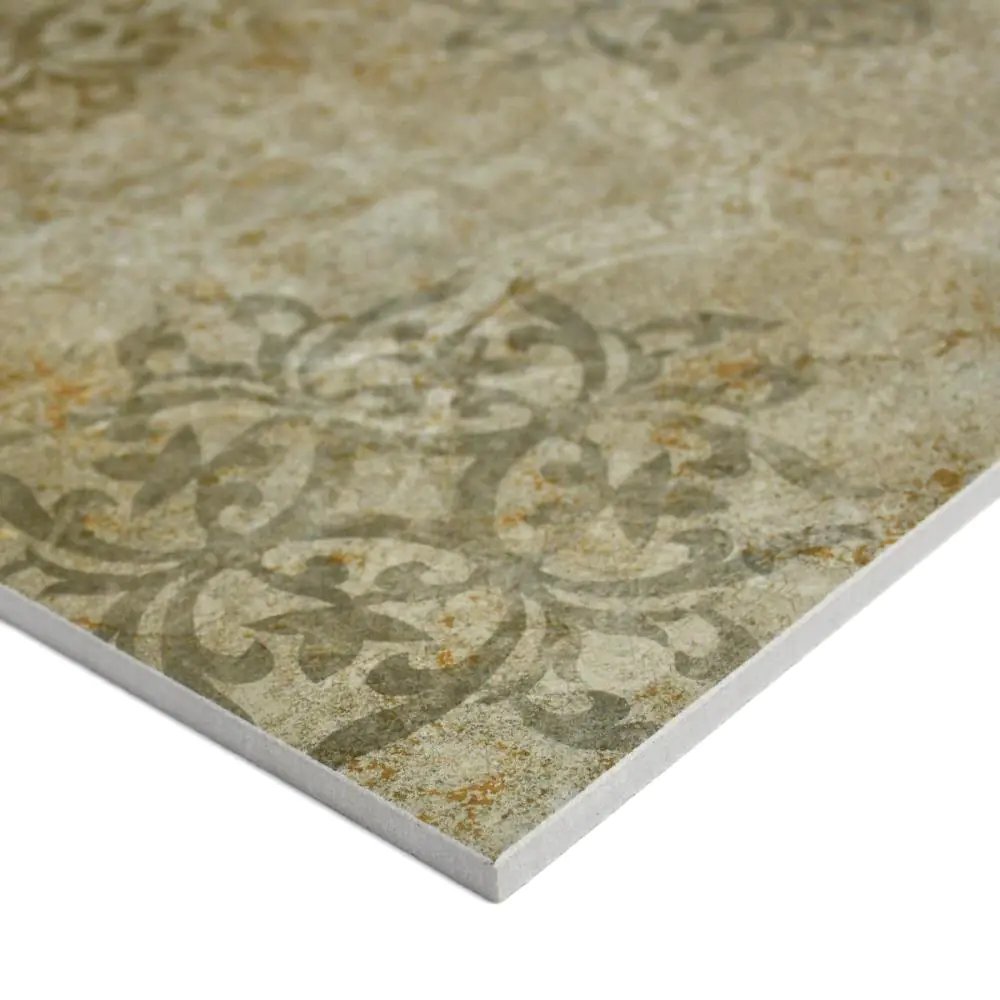 Bodenfliese Dekor Villeroy & Boch 2632 BR85 Pier 45 rusty grey braun grau 60x60 cm I.Sorte