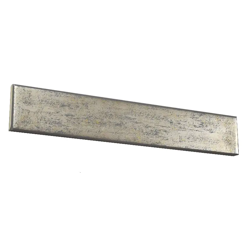 Bordüre Villeroy & Boch Nr.895 1383 TM04 Newtown listello grau silber gold 5x30 cm