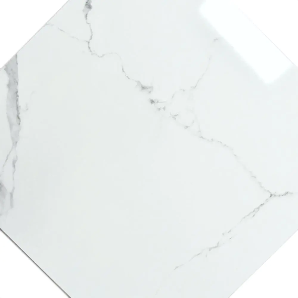 Bodenfliese Cifre Statuario brillo weiß grau 60x60 cm I.Sorte Bodenfliese Cifre Statuario brillo weiß grau 60x60 cm I.Sorte