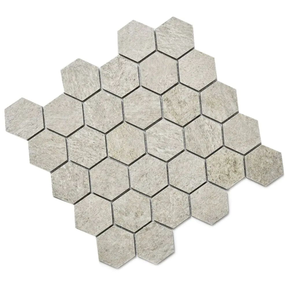 Mosaik Villeroy & Boch 2040 RC10 Mosaik Montagne ivory grau weiß 30x30 cm I.Sorte