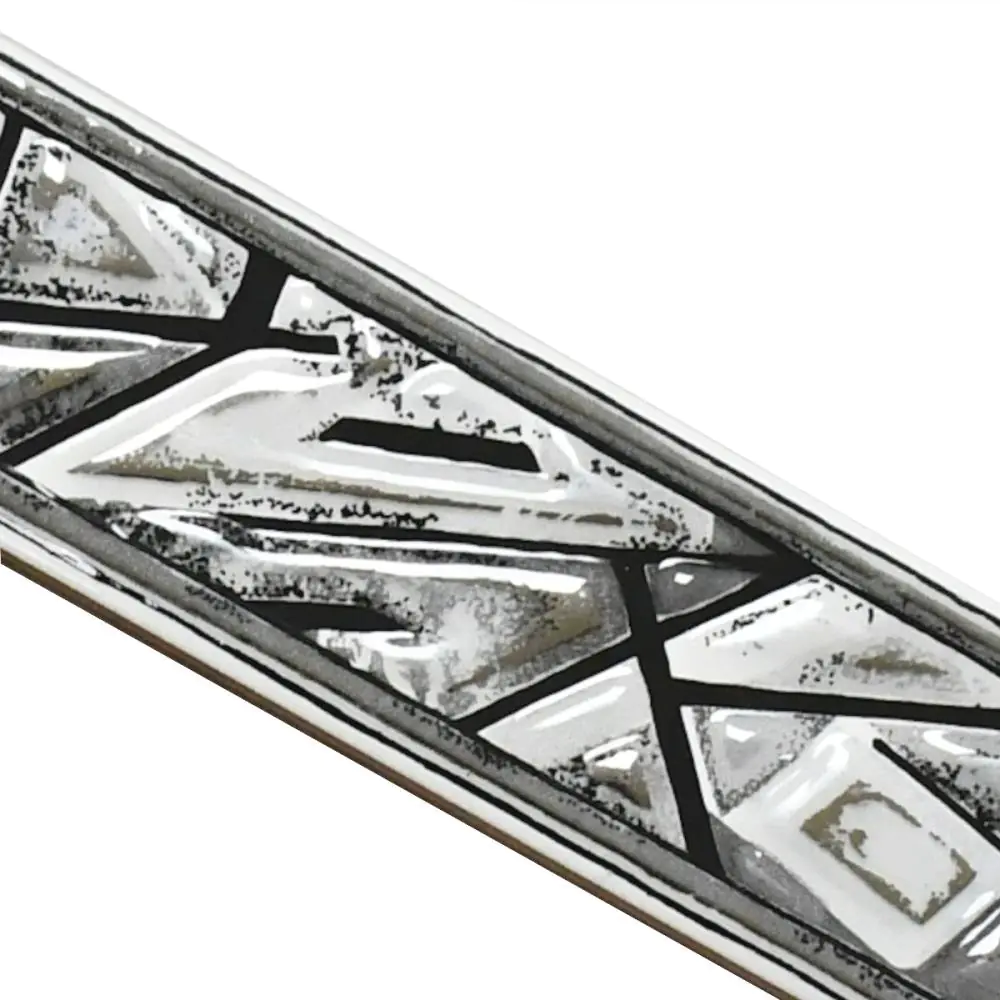 Bordüre Nr.620 schwarz grau silber 5x20 cm