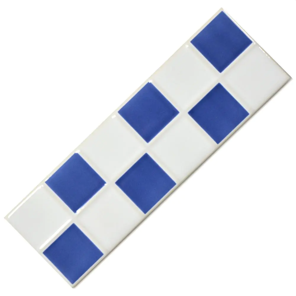 Bordüre Villeroy & Boch 1475 CS19 Creative System ozeanblau weiß 6,5x20 cm I.Sorte Bordüre Villeroy & Boch 1475 CS19 Creative System ozeanblau weiß 6,5x20 cm I.Sorte
