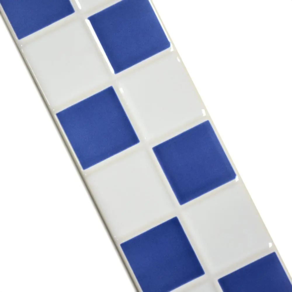 Bordüre Villeroy & Boch 1475 CS19 Creative System ozeanblau weiß 6,5x20 cm I.Sorte Bordüre Villeroy & Boch 1475 CS19 Creative System ozeanblau weiß 6,5x20 cm I.Sorte