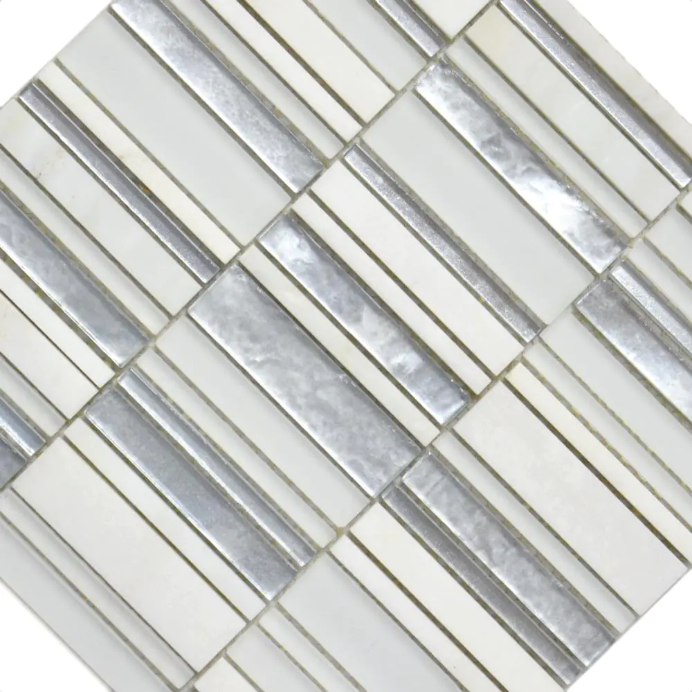 Mosaik Cifre Vulcano white weiß 30x30 cm I.Sorte Mosaik Cifre Vulcano white weiß 30x30 cm I.Sorte