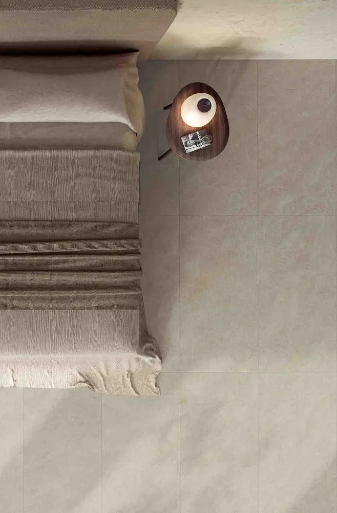 Terrassenplatte Verde Campogalliano Dakota beige 100x100 cm I.Sorte