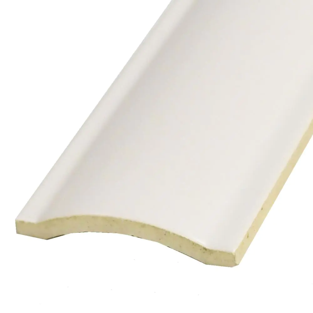 Bordüre Villeroy & Boch Nr.745 1460 S72 weiß gewölbt 7,5x20 cm I.Sorte