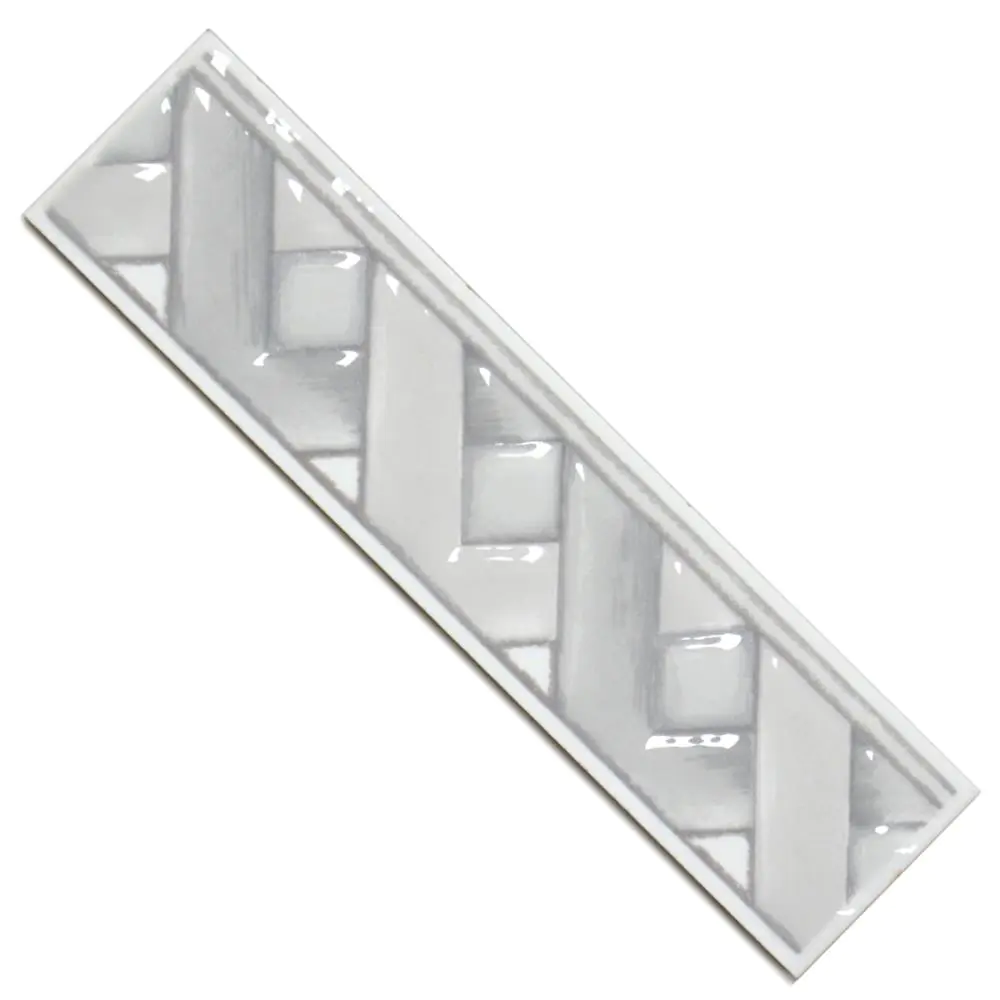 Bordüre Nr.181 grau weiß 5x20 cm I.Sorte Bordüre Nr.181 grau weiß 5x20 cm I.Sorte