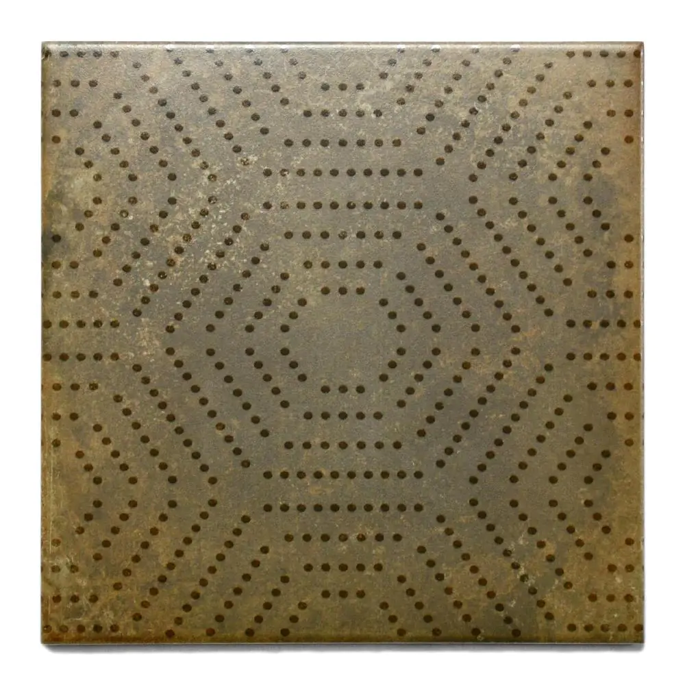 Bodenfliese Dekor Cifre Industrial copper braun 20x20 cm I.Sorte Bodenfliese Dekor Cifre Industrial copper braun 20x20 cm I.Sorte