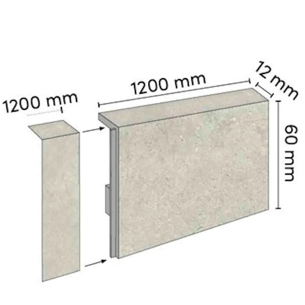 Sockelleiste Lalegno Savio Abschlussleiste für SPC Vinylboden