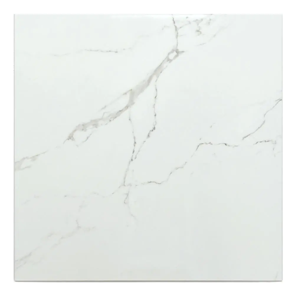 Bodenfliese Cifre Statuario brillo weiß grau 75x75 cm I.Sorte