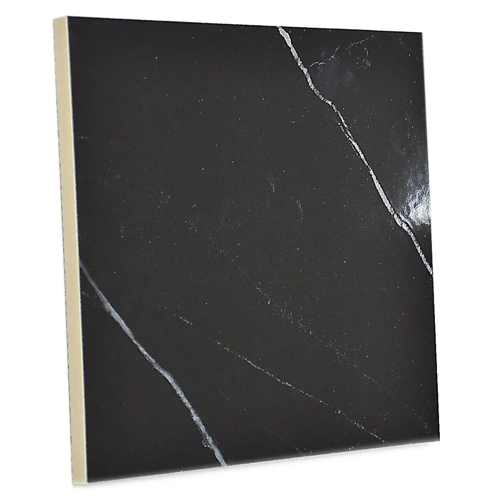 Wandfliese Villeroy & Boch 1222 MK90 Victorian black schwarz 20x20 cm I.Sorte